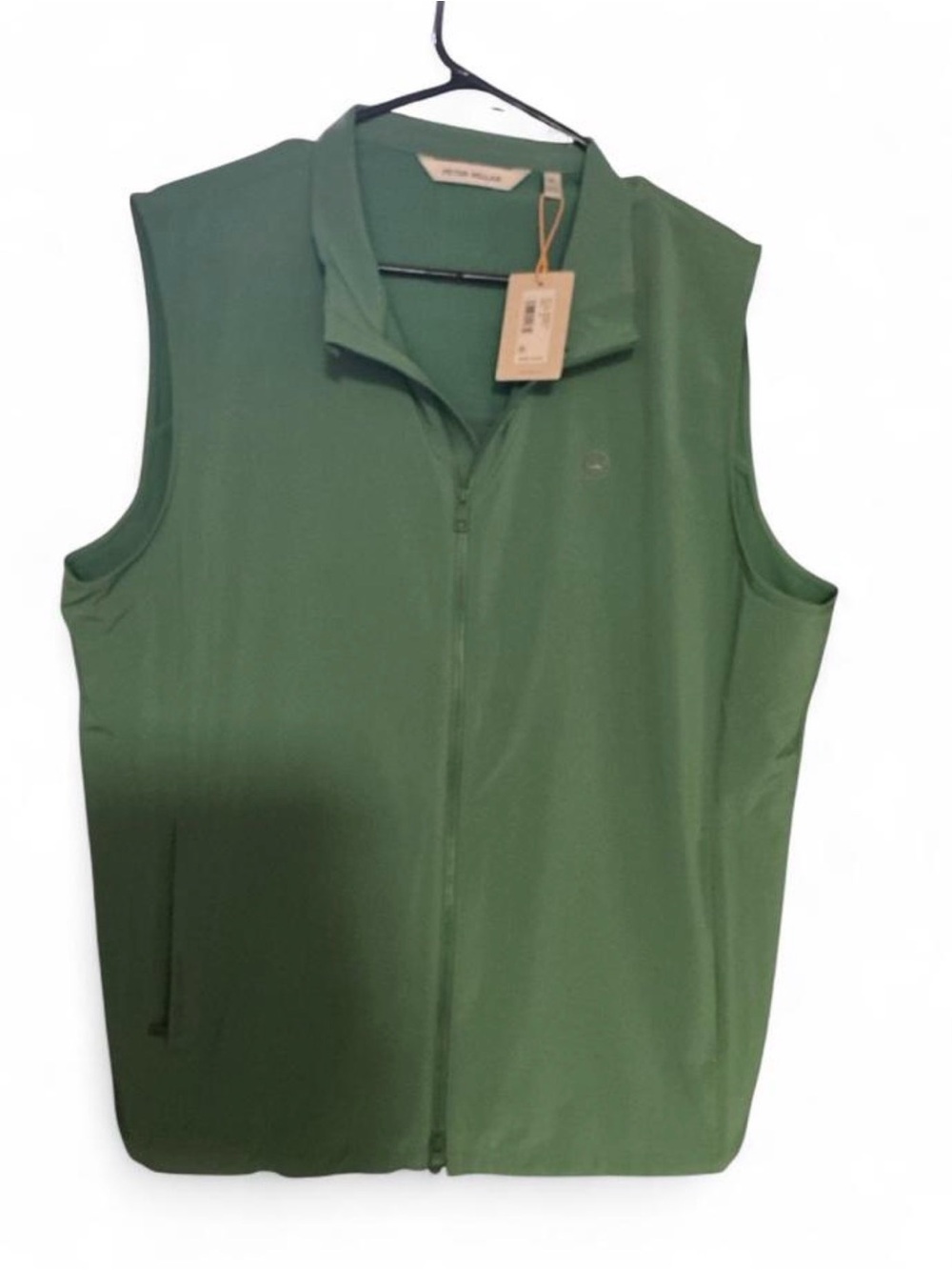Peter Millar Full-Zip Golf Vest NWT Medium Style #MSWYEZ33